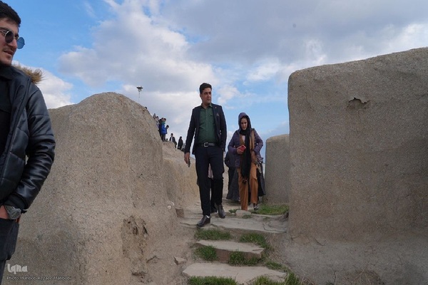 جشن نوروزگاه در تپه حسنلو نقده‎