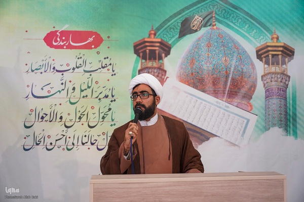 محفل جزءخوانی قرآن ماه رمضان در حرم مطهر شاهچراغ(ع)