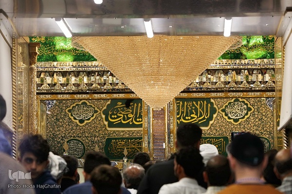 حرم امام علی(ع) در آستانه ولادت کریم اهل بیت