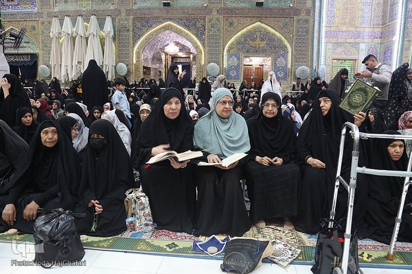 حرم امام علی(ع) در آستانه ولادت کریم اهل بیت