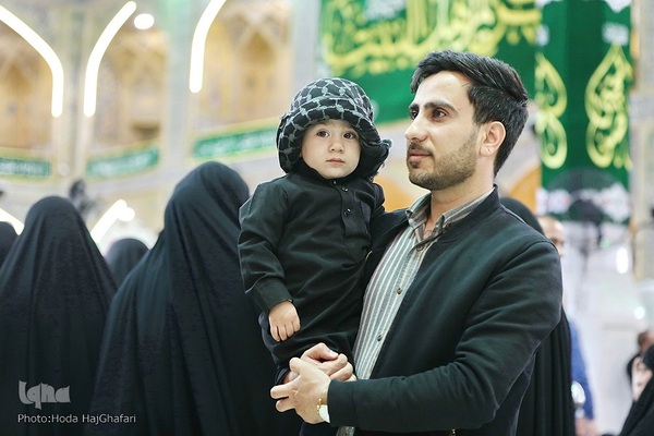 حرم امام علی(ع) در آستانه ولادت کریم اهل بیت