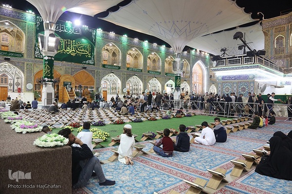 حرم امام علی(ع) در آستانه ولادت کریم اهل بیت