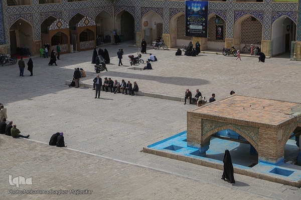 گردشگری نوروزی در مسجد جامع اصفهان