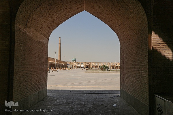 گردشگری نوروزی در مسجد جامع اصفهان