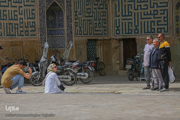 گردشگری نوروزی در مسجد جامع اصفهان