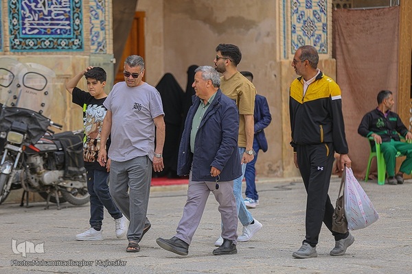گردشگری نوروزی در مسجد جامع اصفهان