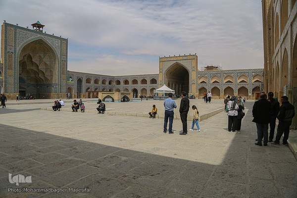 گردشگری نوروزی در مسجد جامع اصفهان