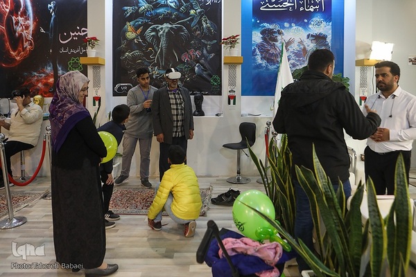 غرفه شورای عالی قرآن شهرداری تهران در نمایشگاه قرآن