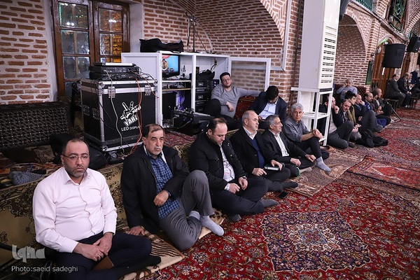 محفل انس با قرآن کریم با حضور قاری مصری در تبریز‎