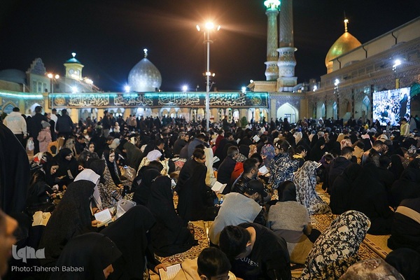 مراسم احیای شب نوزدهم رمضان در آستان حضرت عبدالعظیم(ع)