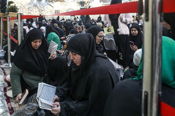 مراسم احیای شب نوزدهم رمضان در آستان حضرت عبدالعظیم(ع)