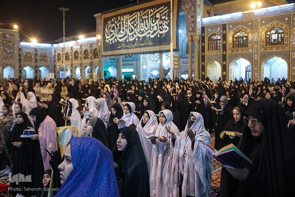 مراسم احیای شب نوزدهم رمضان در آستان حضرت عبدالعظیم(ع)