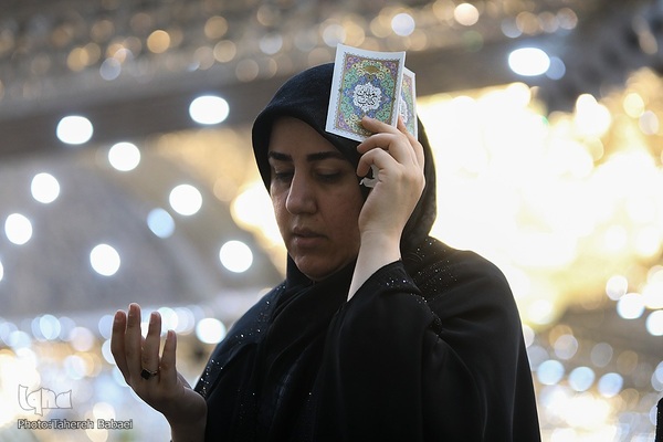 مراسم احیای شب نوزدهم رمضان در آستان حضرت عبدالعظیم(ع)