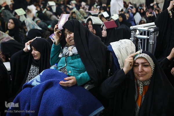 مراسم احیای شب نوزدهم رمضان در آستان حضرت عبدالعظیم(ع)