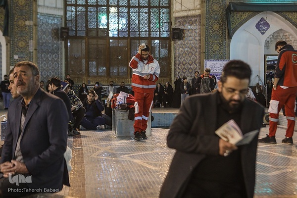 مراسم احیای شب نوزدهم رمضان در آستان حضرت عبدالعظیم(ع)