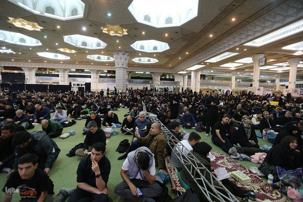 مراسم شب قدر در مصلی تهران
