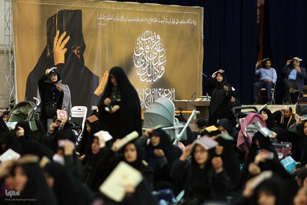 مراسم شب قدر در مصلی تهران