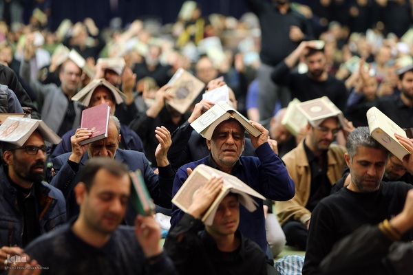 مراسم شب قدر در مصلی تهران