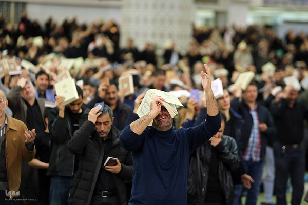 مراسم شب قدر در مصلی تهران