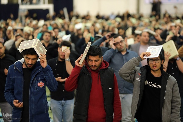 مراسم شب قدر در مصلی تهران