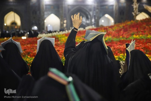 احیای شب ۲۱ رمضان در حرم مطهر رضوی