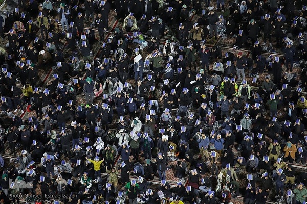 احیای شب ۲۱ رمضان در حرم مطهر رضوی