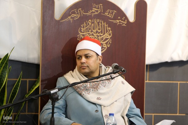 محفل قرآنی با حضور احمد شحات در نمایشگاه قرآن