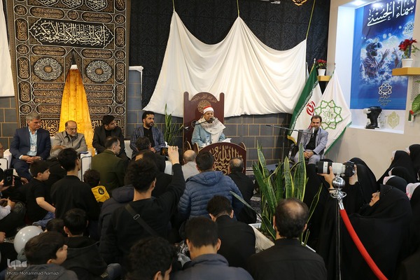 محفل قرآنی با حضور احمد شحات در نمایشگاه قرآن