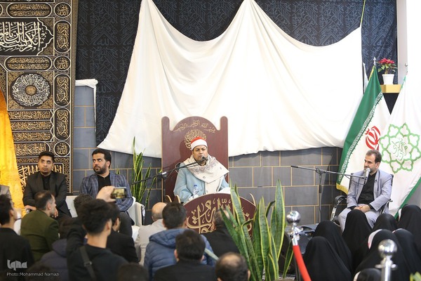 محفل قرآنی با حضور احمد شحات در نمایشگاه قرآن