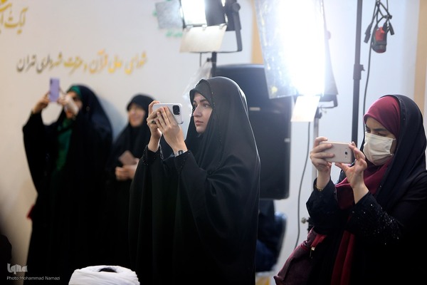 محفل قرآنی با حضور احمد شحات در نمایشگاه قرآن