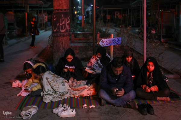 مراسم احیاء شب ۲۳ رمضان در گلزار شهدای بهشت‌زهرا (س)