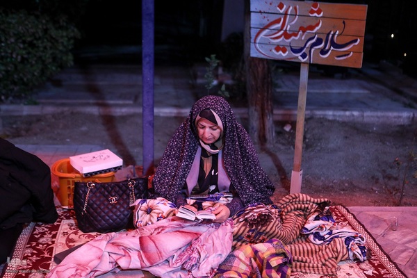 مراسم احیاء شب ۲۳ رمضان در گلزار شهدای بهشت‌زهرا (س)