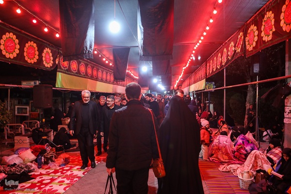 مراسم احیاء شب ۲۳ رمضان در گلزار شهدای بهشت‌زهرا (س)