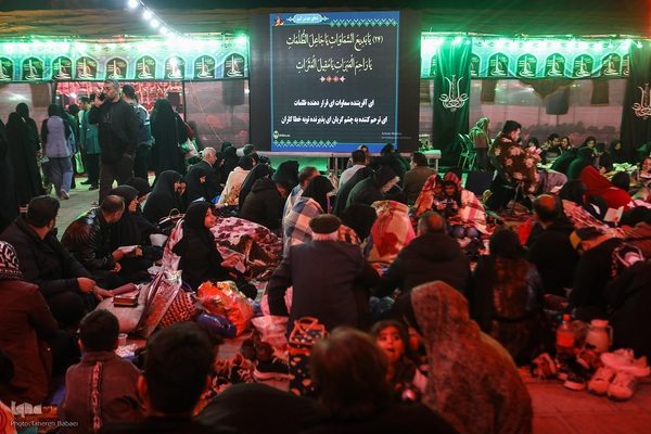 مراسم احیاء شب ۲۳ رمضان در گلزار شهدای بهشت‌زهرا (س)