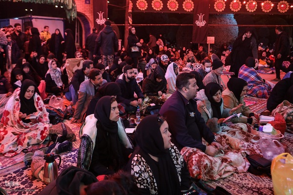 مراسم احیاء شب ۲۳ رمضان در گلزار شهدای بهشت‌زهرا (س)