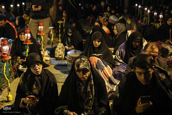 مراسم احیاء شب ۲۳ رمضان در گلزار شهدای بهشت‌زهرا (س)