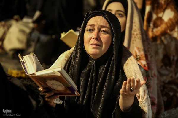 مراسم احیاء شب ۲۳ رمضان در گلزار شهدای بهشت‌زهرا (س)