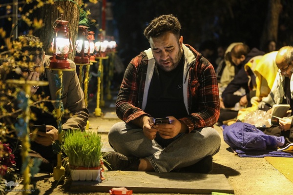 مراسم احیاء شب ۲۳ رمضان در گلزار شهدای بهشت‌زهرا (س)