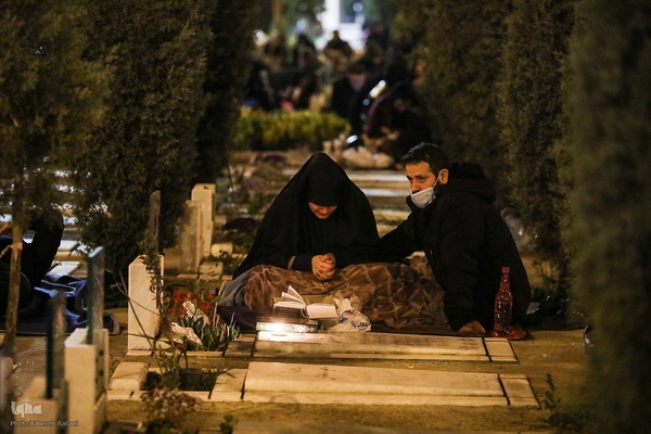 مراسم احیاء شب ۲۳ رمضان در گلزار شهدای بهشت‌زهرا (س)