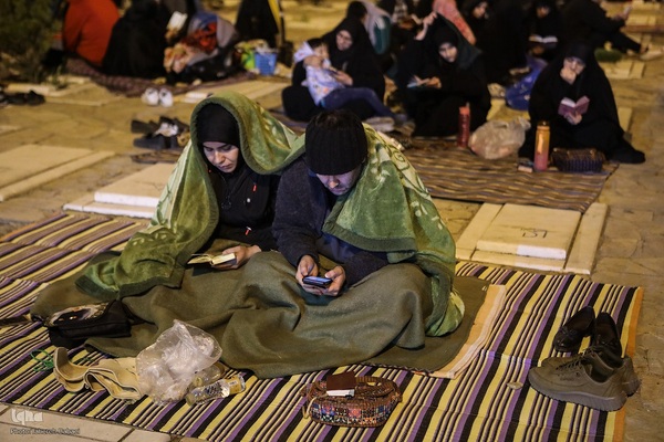 مراسم احیاء شب ۲۳ رمضان در گلزار شهدای بهشت‌زهرا (س)