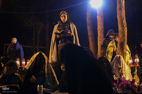 مراسم احیاء شب ۲۳ رمضان در گلزار شهدای بهشت‌زهرا (س)