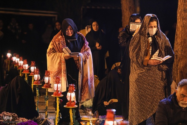 مراسم احیاء شب ۲۳ رمضان در گلزار شهدای بهشت‌زهرا (س)