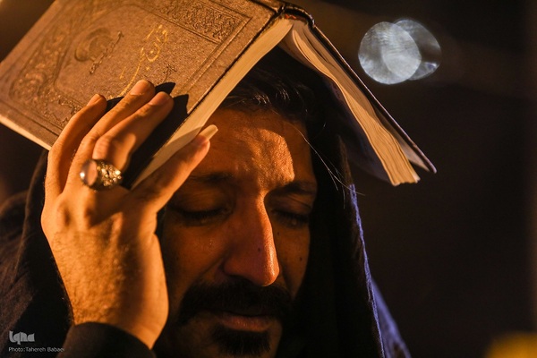 مراسم احیاء شب ۲۳ رمضان در گلزار شهدای بهشت‌زهرا (س)