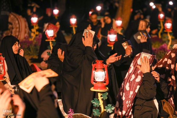 مراسم احیاء شب ۲۳ رمضان در گلزار شهدای بهشت‌زهرا (س)