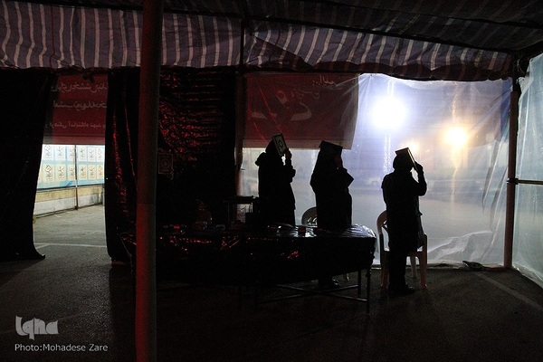 شب قدر در آسایشگاه معلولین شهید بهشتی مشهد