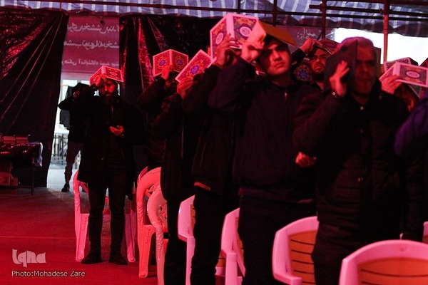 شب قدر در آسایشگاه معلولین شهید بهشتی مشهد