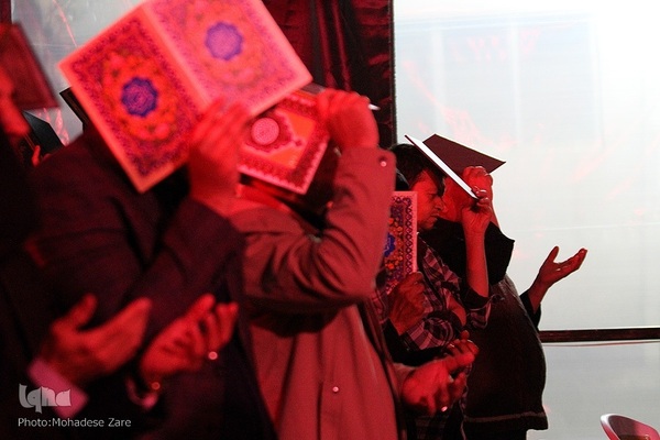 شب قدر در آسایشگاه معلولین شهید بهشتی مشهد