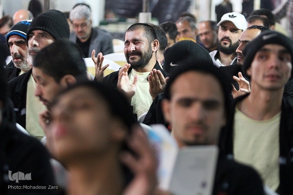 شب قدر در آسایشگاه معلولین شهید بهشتی مشهد