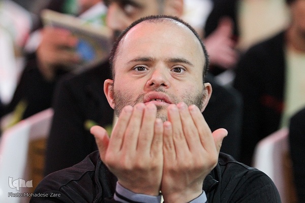 شب قدر در آسایشگاه معلولین شهید بهشتی مشهد