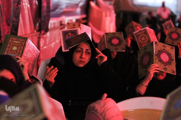 شب قدر در آسایشگاه معلولین شهید بهشتی مشهد